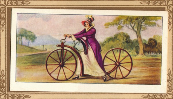 'Lady's Pedestrian Hobby-Horse', 1819, (1939). Artist: Unknown.