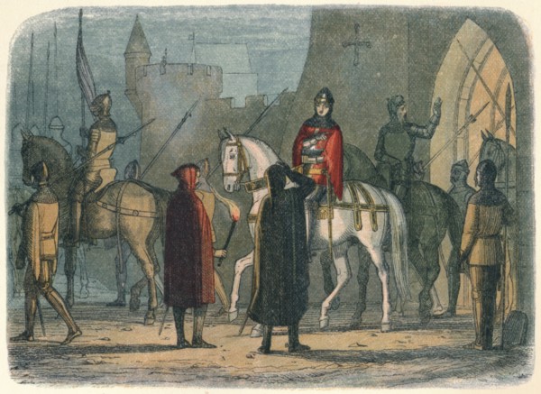'Henry marches out against the Lollards', 1414 (1864). Artist: James William Edmund Doyle.
