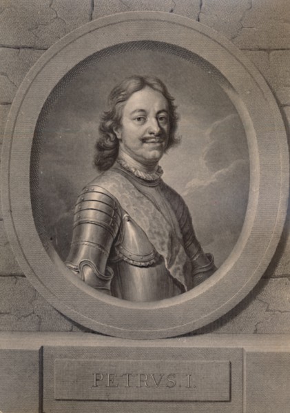 Peter the Great, Tsar of Russia, 18th century (1894). Artist: Johann Friedrich Bause.