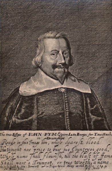 John Pym, English Parliamentarian politician, c1644 (1894). Artist: George Glover.
