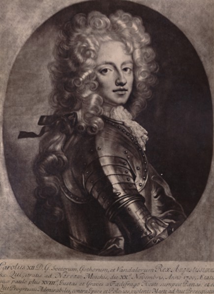 Charles XII, King of Sweden, c1700 (1894). Artist: John Smith.