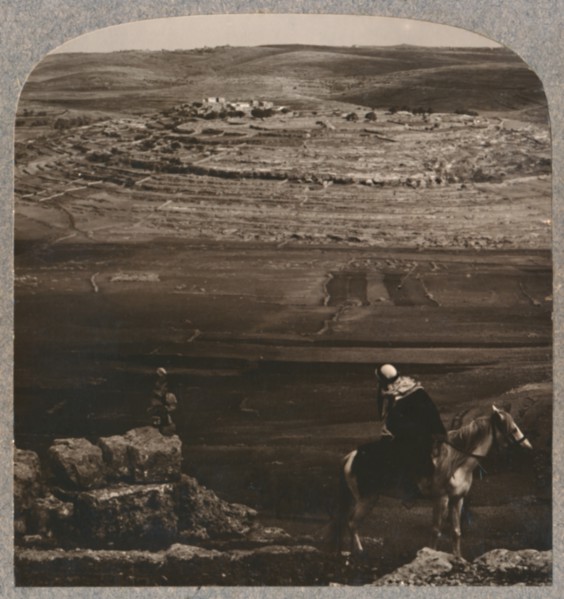 'Mizpeh, with Jacob's Pllar of Stones', c1900. Artist: Unknown.