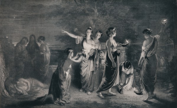 'The Wise and Foolish Virgins', c1900, (1911). Artist: JG Lander.