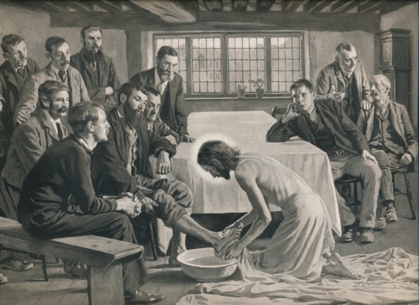 'But He That Is Greatest Among You Shall Be Your Servant', 1911, (1911). Artist: Gunning King.