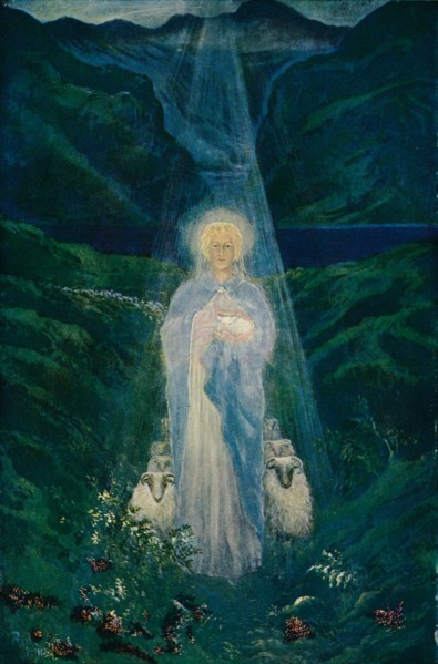 'The Birth of the New Age', c1910, (1911). Artist: Miss B Adams.