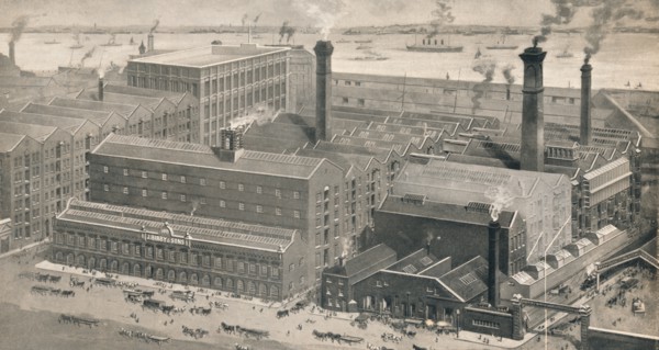 'Our Seed Crushing and Oil Cake Mills', c1900, (1912) Artist: JF Macdonald.