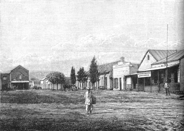 'Church Square, Pretoria', c1880s. Artist: Unknown.