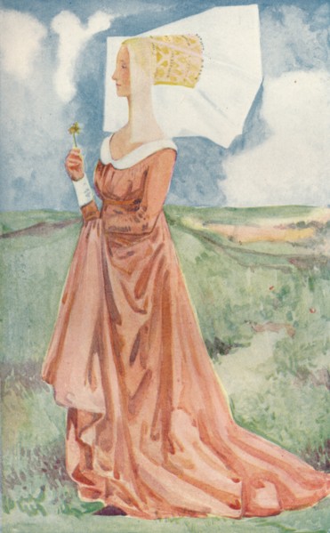 'A Woman of the Time of Richard III', 1907. Artist: Dion Clayton Calthrop.