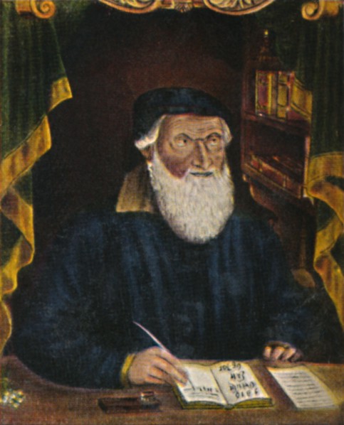 Hans Sachs 1494-1576. Kupferstich von Hans Weygel', 1934