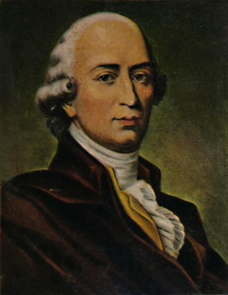Johann Gottfried Herder 1744-1803. - Gemälde nach Graefle', 1934