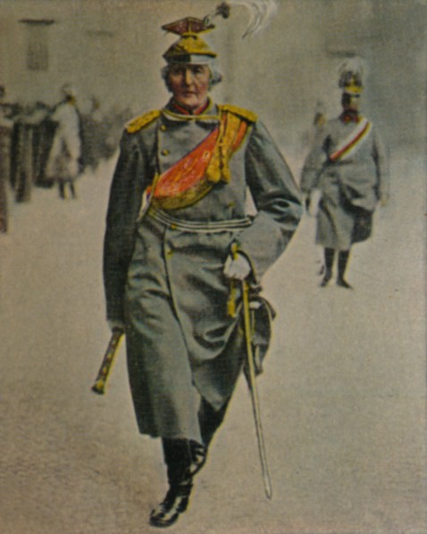 Gottlieb Graf von Haefeler 1836-1919. Gemälde von Patáky', 1934