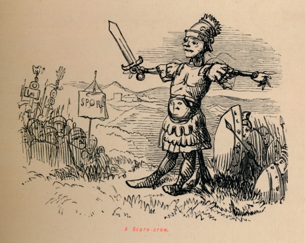 'A Scare-crow', 1852. Artist: John Leech.