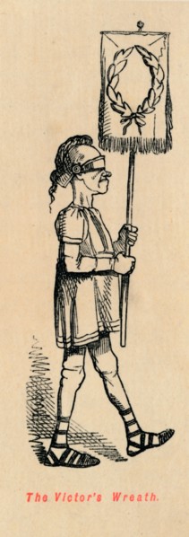 'The Victor's Wreath', 1852. Artist: John Leech.