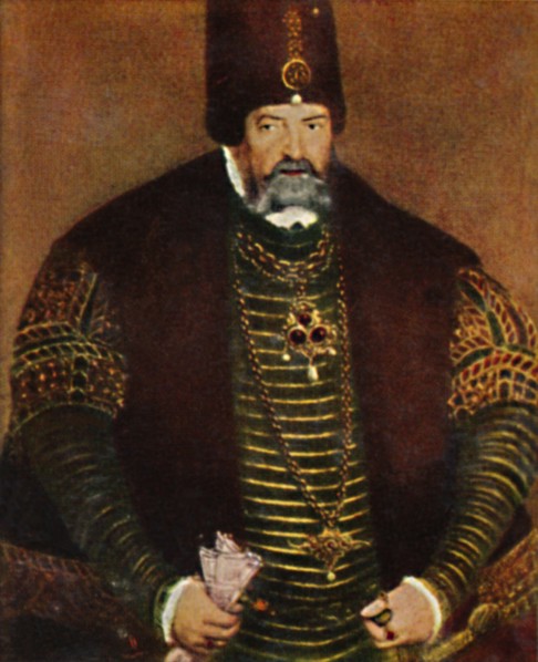 Kurfürst Joachim II. V. Brandenburg 1505-1571. - Gemälde von  L. Cranach O.J.', 1934