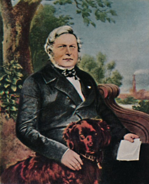 August Borsig 1804-1854. - Gemälde von Krüger', 1934
