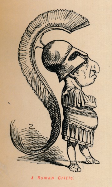 'A Roman Critic', 1852. Artist: John Leech.