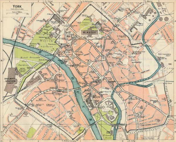 'York', c20th Century. Artist: John Bartholomew.