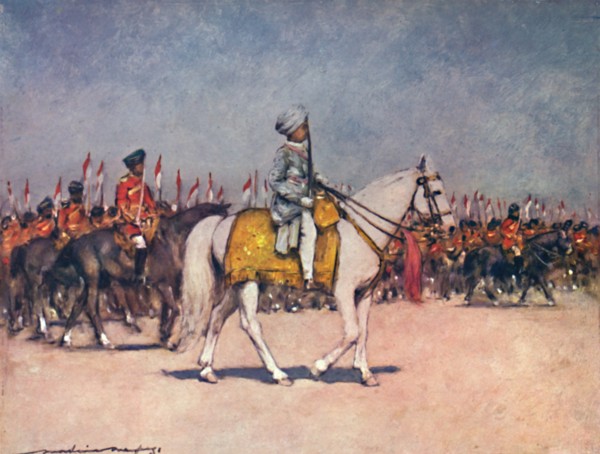 'His Highness the Maharaja of Patiala', 1903. Artist: Mortimer L Menpes.