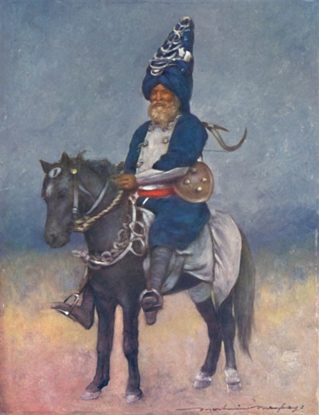 'An Akalis Fanatical Devotee', 1903. Artist: Mortimer L Menpes.