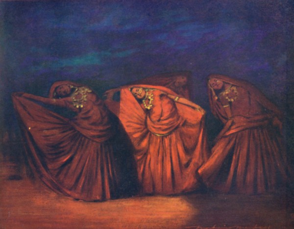 'Nautch Girls', 1903. Artist: Mortimer L Menpes.