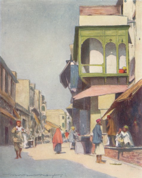 'A Narrow Thoroughfare', 1905. Artist: Mortimer Luddington Menpes.