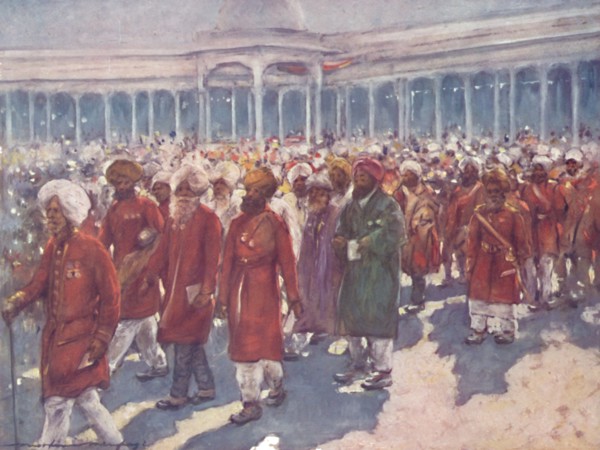 'Veterans of the Mutiny on the Great Day', 1903. Artist: Mortimer L Menpes.