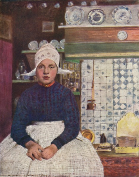 'At Volendam', 1903. Artist: Mortimer L Menpes.