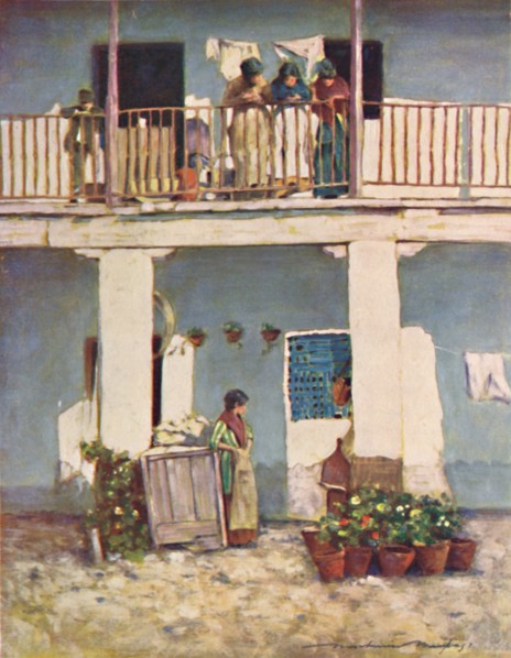 'Seville', 1903. Artist: Mortimer L Menpes.