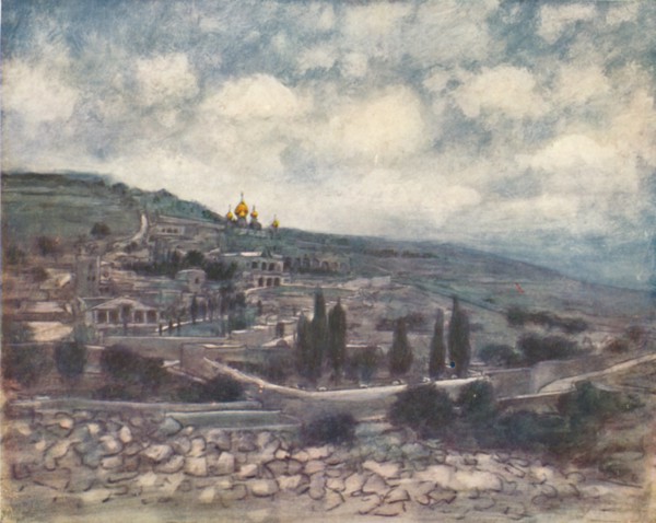 'Mount of Olives', 1903. Artist: Mortimer L Menpes.