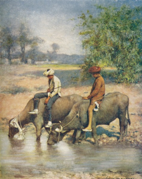'Leisure Hours', 1905. Artist: Mortimer Luddington Menpes.