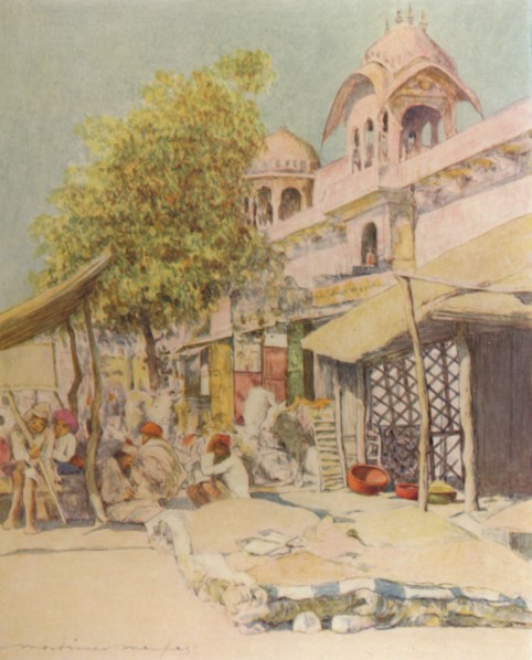 'Jeypore at Noon', 1905. Artist: Mortimer Luddington Menpes.