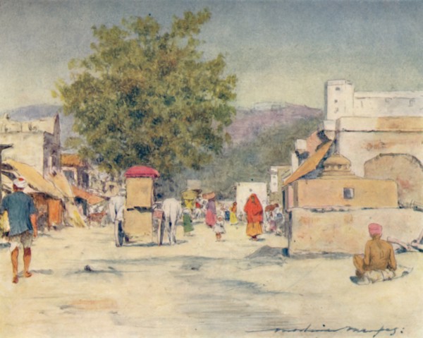 'In the City of Jeypore', 1905. Artist: Mortimer Luddington Menpes.