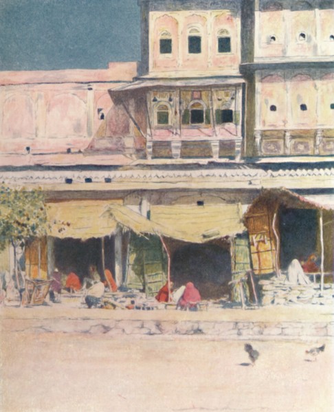 'Wood-cutters, Jeypore', 1905. Artist: Mortimer Luddington Menpes.