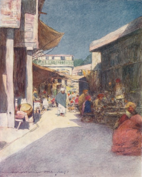 'A Narrow Street', 1905. Artist: Mortimer Luddington Menpes.