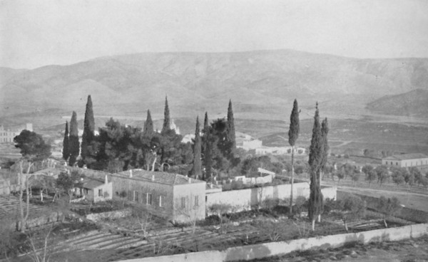 'A Monastery at the foot of Hymettus', 1913. Artist: Unknown.