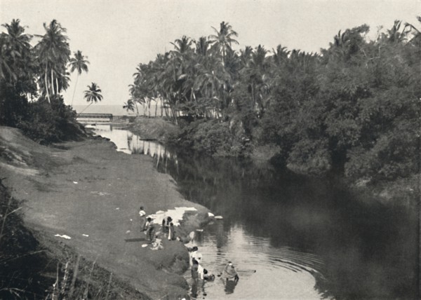 'Landschaft am Fluss bei Dehiwala, zwischen Colombo und Mount Lavinia', 1926. Artist: Unknown.