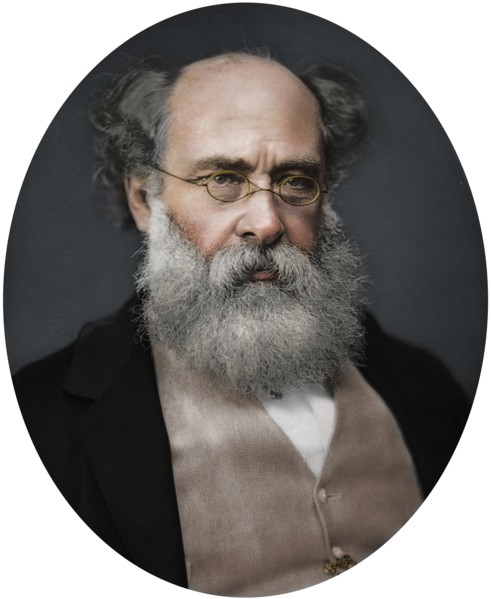 Anthony Trollope, writer, 1878. Artist: Lock & Whitfield.