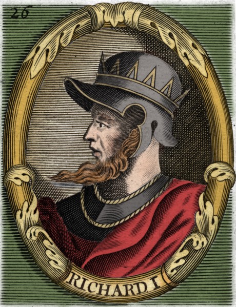 Richard I, King of England. Artist: Unknown.