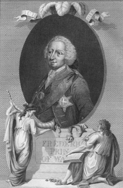'Frederick, Prince of Wales', 1790. Artist: Unknown.