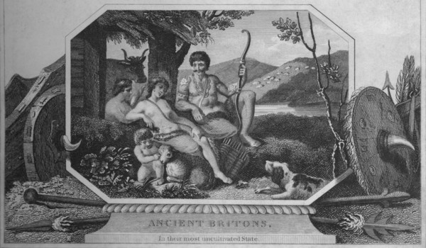 'Ancient Britons, in their most uncultivated State', 1838. Artist: Unknown.
