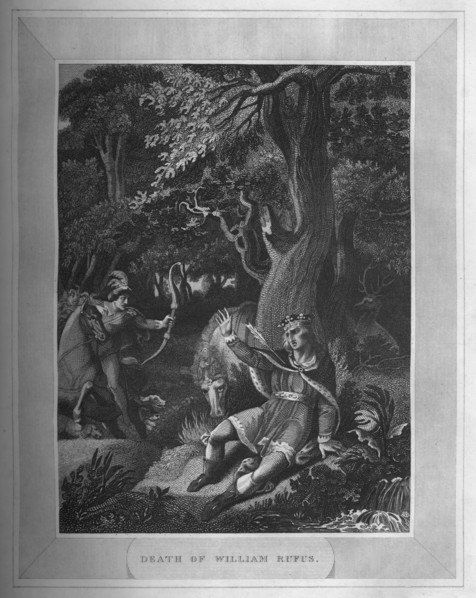 'Death of William Rufus', 1838. Artist: Unknown.