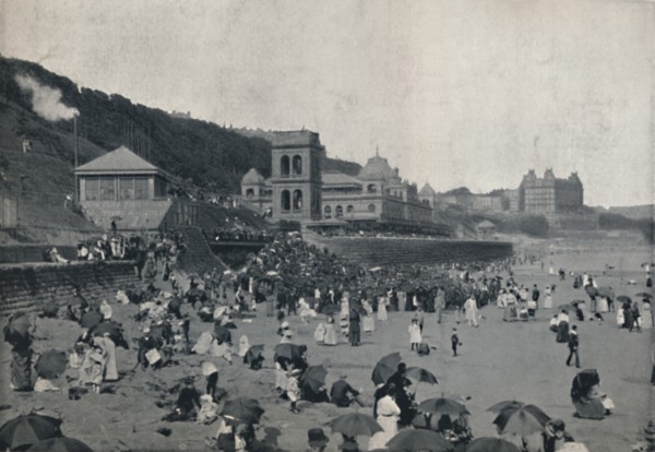 'Scarborough - The Children's Corner', 1895. Artist: Unknown.