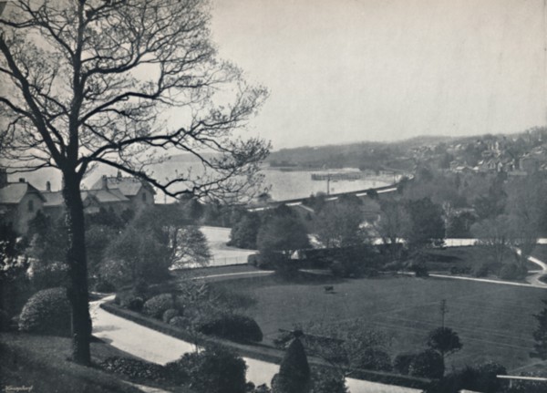 'Grange - View from the Gardens', 1895. Artist: Unknown.