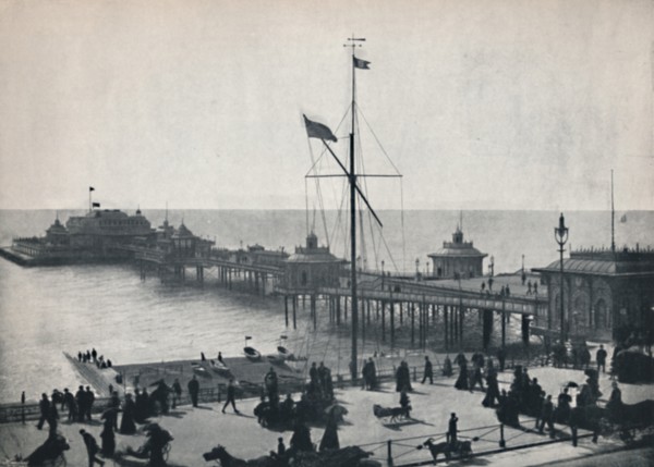 'Brighton - The West Pier', 1895. Artist: Unknown.