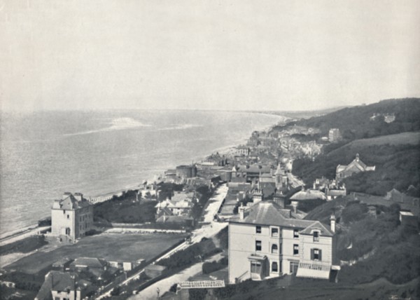'Sandgate - View from the Heights', 1895. Artist: Unknown.
