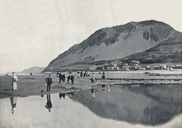 'Llanfairechan - The Village and Penmaenmawr Mountain', 1895. Artist: Unknown.