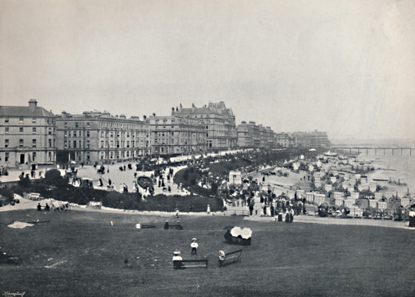 'Eastbourne - General View from the Wish Tower', 1895. Artist: Unknown.
