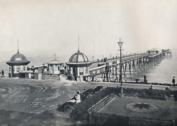 'Eastbourne - The Pier', 1895. Artist: Unknown.