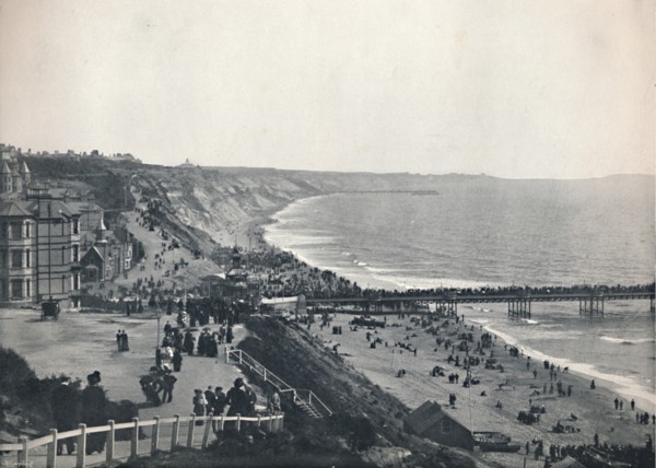 'Bournemouth - View from the West Cliff'', 1895. Artist: Unknown.