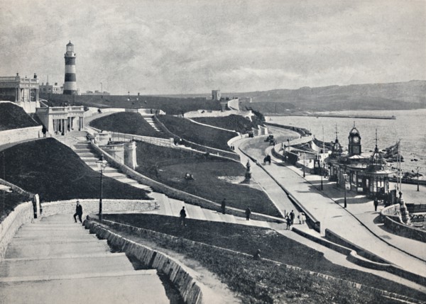 'Plymouth - The Hoe', 1895. Artist: Unknown.